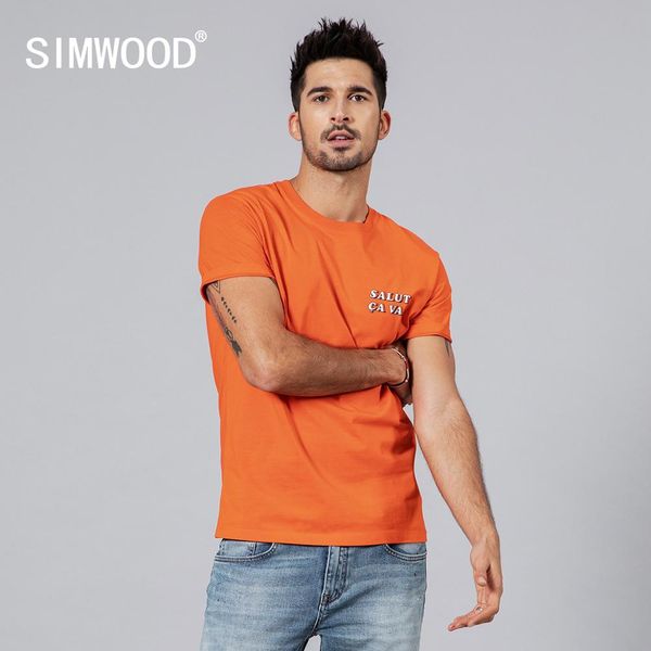 simwood 2019 summer new t shirt men casual tshirt letter print plus size o-neck brand clothing 190142, White;black
simwood 2019 summer new t shirt men casual tshirt letter print plus size o-neck brand clothing 190142, White;black