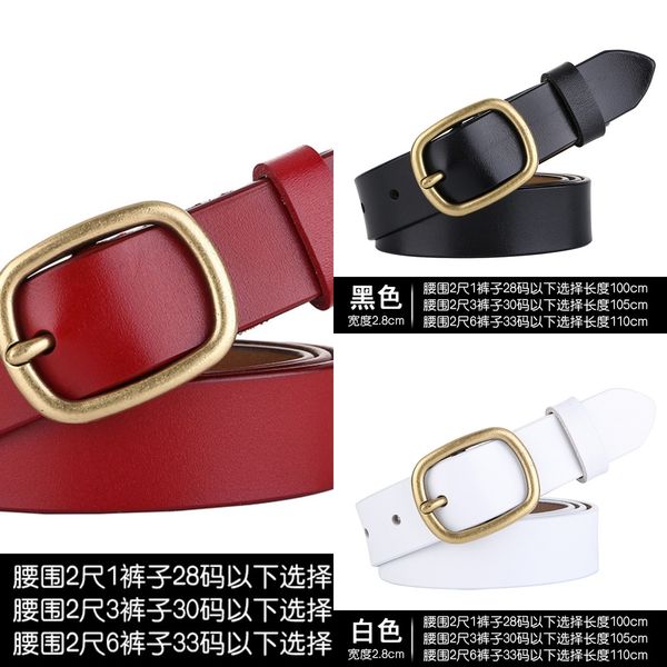 fashionable decoration all-match women's belt fashionable leather women's leather belt decoration all-match, Black;brown
fashionable decoration all-match women's belt fashionable leather women's leather belt decoration all-match, Black;brown