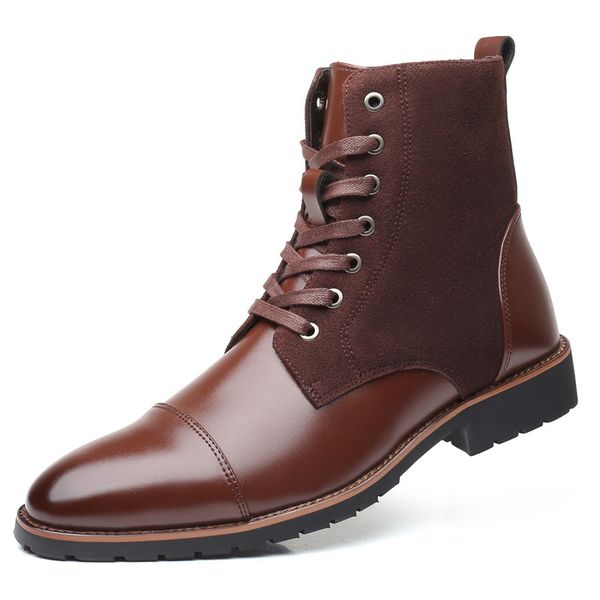 winter men snow boots warm plush plus size men boots pointed toe winter casual leather shoes 2020, Black
winter men snow boots warm plush plus size men boots pointed toe winter casual leather shoes 2020, Black
