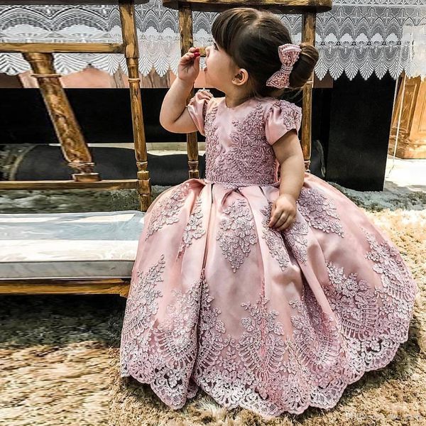 blush pink satin flower girls dresses o neck short sleeve beading appliques toddler communion dress ruched long kids prom gowns, Red;yellow
blush pink satin flower girls dresses o neck short sleeve beading appliques toddler communion dress ruched long kids prom gowns, Red;yellow