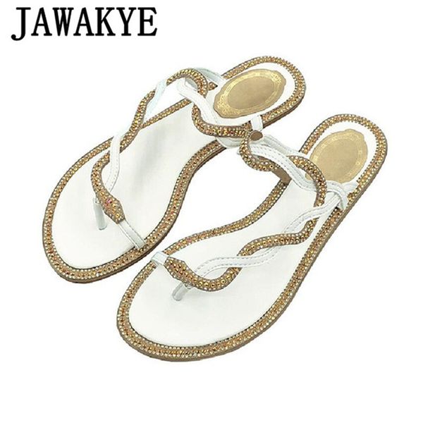 blingbling crystal snake decor flip flops women diamond studded flat summer shoes cozy real leather holiday beach sandals woman, Black
blingbling crystal snake decor flip flops women diamond studded flat summer shoes cozy real leather holiday beach sandals woman, Black