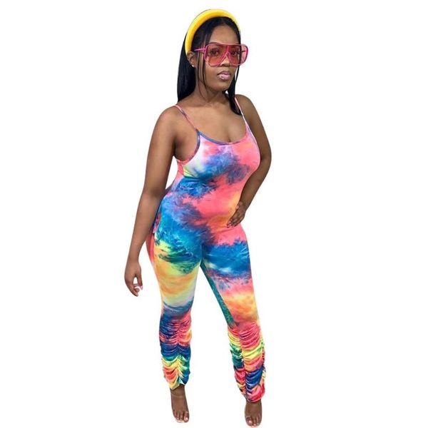 women's jumpsuits & rompers 2021 women tie dye galaxy print spaghetti strap stacked jumpsuit romper bodysuit night party playsuit pleat, Black;white
women's jumpsuits & rompers 2021 women tie dye galaxy print spaghetti strap stacked jumpsuit romper bodysuit night party playsuit pleat, Black;white