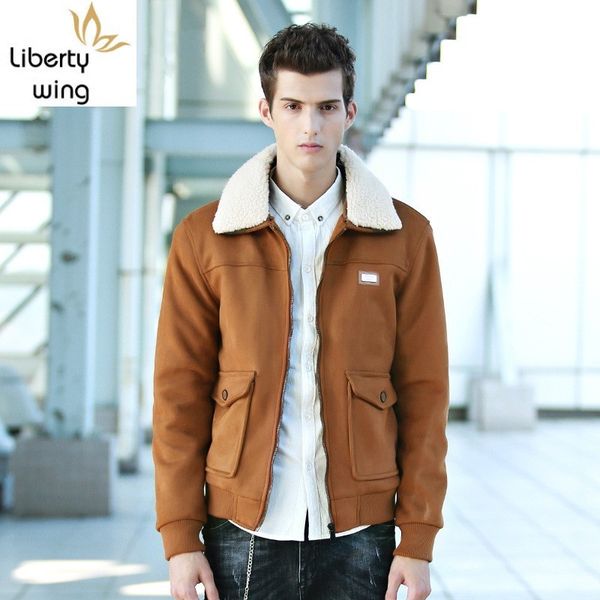 new winter mens fleece coats fashion solid detachable collar faux suede outerwear male slim fit pocket zipper coat m-3xl, Black;brown
new winter mens fleece coats fashion solid detachable collar faux suede outerwear male slim fit pocket zipper coat m-3xl, Black;brown