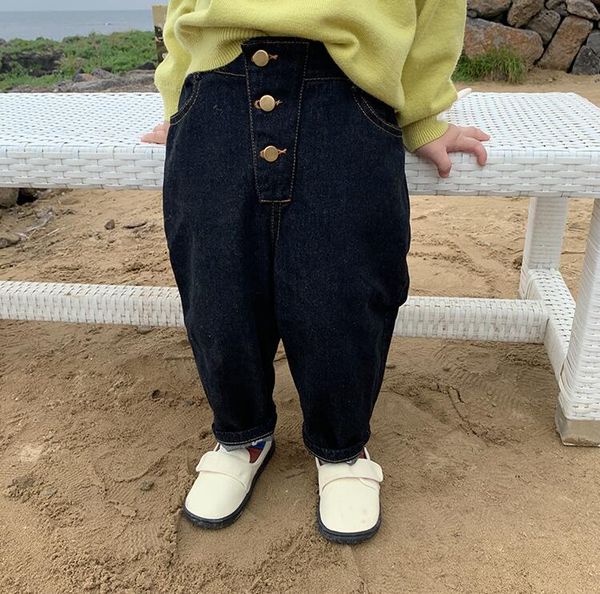 Autumn fashion boys loose denim pants kids girls casual all-match jeans children denim trousers, Black
Autumn fashion boys loose denim pants kids girls casual all-match jeans children denim trousers, Black
