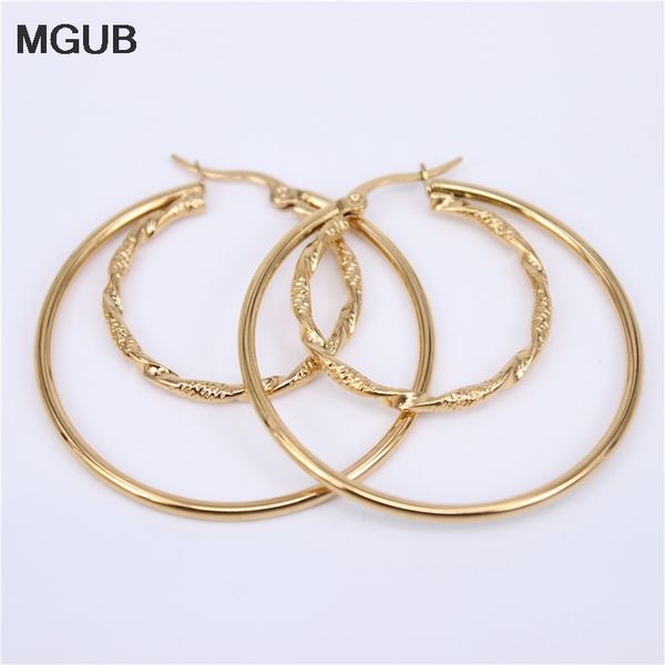 2020 new design gold color large circle geometric round hoop earrings for women girl wedding party stainless steel jewelry lh763, Golden;silver
2020 new design gold color large circle geometric round hoop earrings for women girl wedding party stainless steel jewelry lh763, Golden;silver
