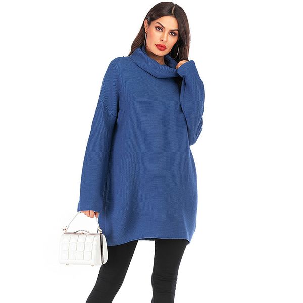 lanmrem 2019 autumn new casual fashion temperament women loose plus high collar solid color long sweater tc606, White;black
lanmrem 2019 autumn new casual fashion temperament women loose plus high collar solid color long sweater tc606, White;black