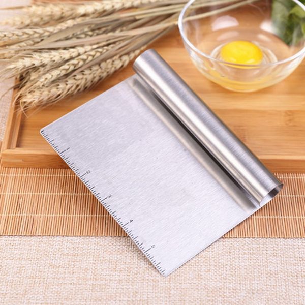 pastry bread slicer scraper dough cutter with scale bakery tool stainless steel pizza measuring guide kitchen gadget other bakeware
pastry bread slicer scraper dough cutter with scale bakery tool stainless steel pizza measuring guide kitchen gadget other bakeware
