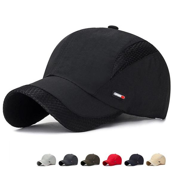 2020 new summer mens outdoor sport sunscreen baseball hat running visor cap breathable quick dry mesh caps gorras chapeu hat, White
2020 new summer mens outdoor sport sunscreen baseball hat running visor cap breathable quick dry mesh caps gorras chapeu hat, White