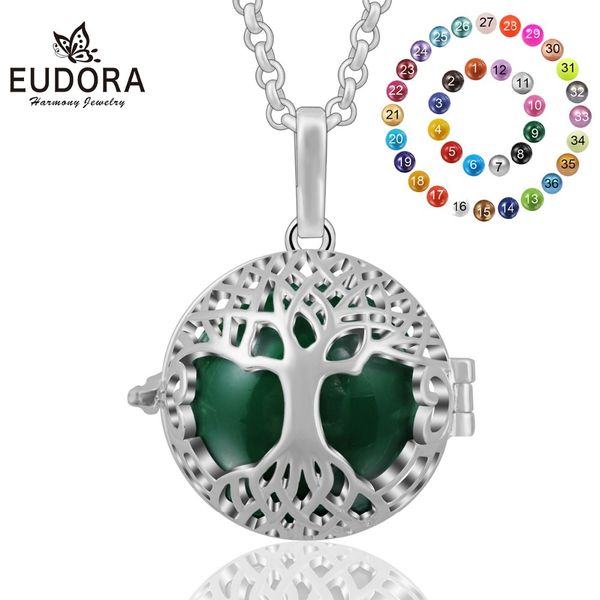 eudora 20mm harmony ball baby chime bell ball pendant celtics knot tree of life harmony ball chime bell women necklaces k163n20, Silver
eudora 20mm harmony ball baby chime bell ball pendant celtics knot tree of life harmony ball chime bell women necklaces k163n20, Silver