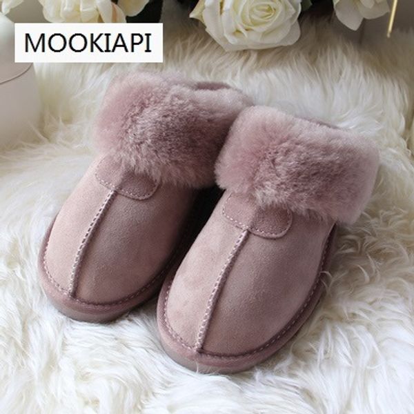 the latest european women's slippers in 2019, real sheepskin, 100% natural wool, delivery, women's slippers, Black
the latest european women's slippers in 2019, real sheepskin, 100% natural wool, delivery, women's slippers, Black
