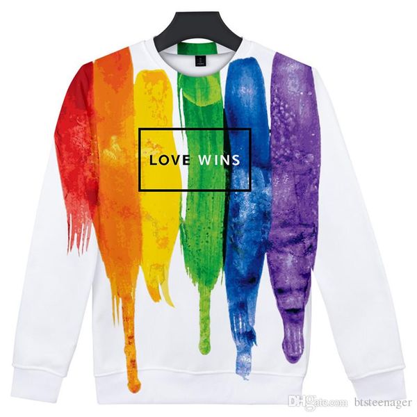 дизайнер lgbt женские кофты pride month цвета радуги printed моды толстовки моды donna сыпучие повседневная одежда, Black
дизайнер lgbt женские кофты pride month цвета радуги printed моды толстовки моды donna сыпучие повседневная одежда, Black
