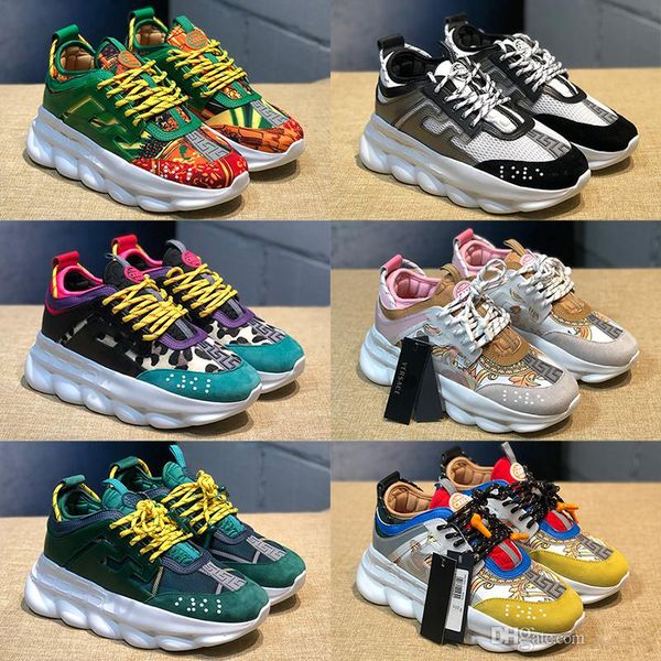 With box 2019 chain reaction luxury de igner hoe men women neaker now leopard blue me h rubber leather fa hion running ca ual hoe
With box 2019 chain reaction luxury de igner hoe men women neaker now leopard blue me h rubber leather fa hion running ca ual hoe