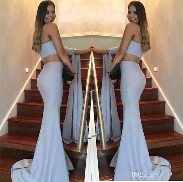 2019 new arabic two pieces mermaid prom dresses one shoulder simple evening dress gowns dresses for women 975, Black
2019 new arabic two pieces mermaid prom dresses one shoulder simple evening dress gowns dresses for women 975, Black