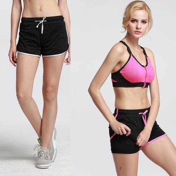 women running shorts drawstring high waist training sports tights breathable mesh fitness gym bottoms compression beach shorts, Black;blue
women running shorts drawstring high waist training sports tights breathable mesh fitness gym bottoms compression beach shorts, Black;blue
