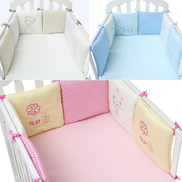 6pcs/lot cotton baby bed bumper kit soft removable washable bed protector removable washable baby bedding crib cot bumper
6pcs/lot cotton baby bed bumper kit soft removable washable bed protector removable washable baby bedding crib cot bumper
