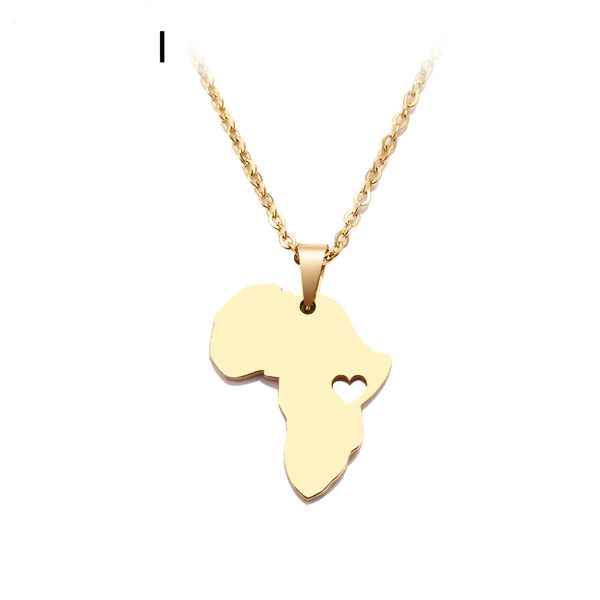 high-quality stainless steel necklace for women man africa map gold and silver color pendant necklace engagement jewelry
high-quality stainless steel necklace for women man africa map gold and silver color pendant necklace engagement jewelry
