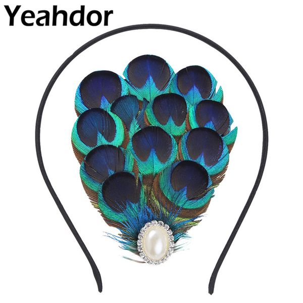 womens fascinator faux pearl rhinestone peacock feather headband headwear hairhoop bridal dance cocktail party hair accessory
womens fascinator faux pearl rhinestone peacock feather headband headwear hairhoop bridal dance cocktail party hair accessory