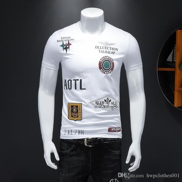 new designer luxury print t-shirt men's outdoor sports gym clothing fashion mens tank tshirt, White;black
new designer luxury print t-shirt men's outdoor sports gym clothing fashion mens tank tshirt, White;black