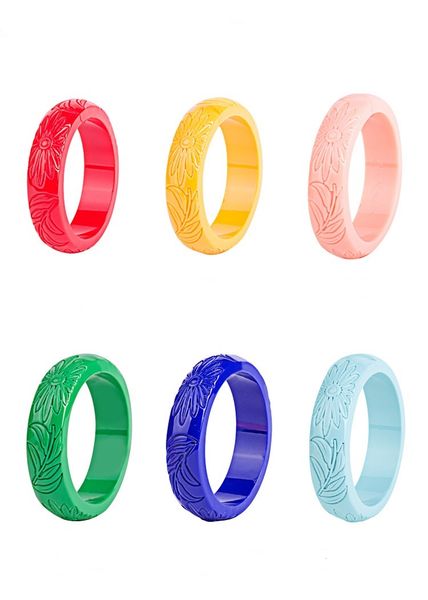 fashion resin carved bracelets colorful personalized jewelry textured resin cuff bangle manufacturers direct wholesale women girls' gift
fashion resin carved bracelets colorful personalized jewelry textured resin cuff bangle manufacturers direct wholesale women girls' gift
