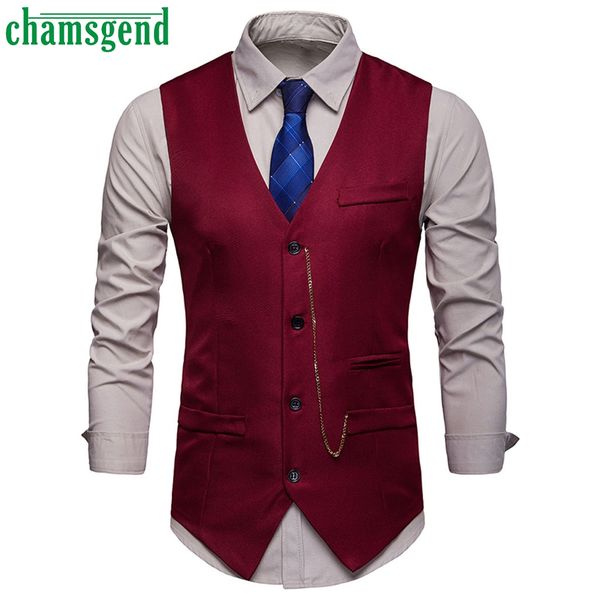 chamsgend classic british plaid vest gentleman business man formal suit blazers coat for formal occasion wedding 2019 men vest #, Black;white
chamsgend classic british plaid vest gentleman business man formal suit blazers coat for formal occasion wedding 2019 men vest #, Black;white