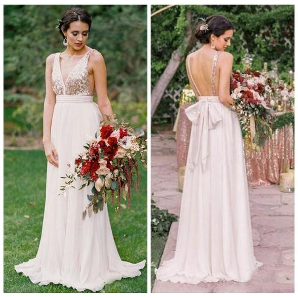 bling bling sequins a-line long chiffon bridesmaids dresses 2019 deep v-neck sleeveless honor of maid spring guest party gown, White;pink
bling bling sequins a-line long chiffon bridesmaids dresses 2019 deep v-neck sleeveless honor of maid spring guest party gown, White;pink