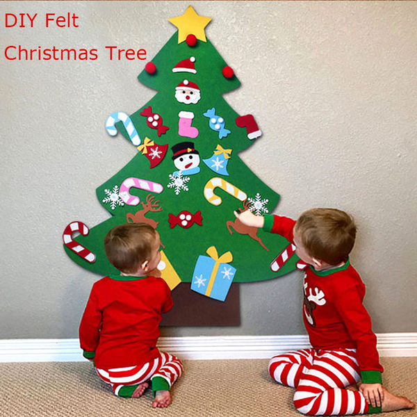 creative diy felt christmas tree set kids gifts 2020 new year's door wall hanging ornaments xmas tree snowman santa claus decor
creative diy felt christmas tree set kids gifts 2020 new year's door wall hanging ornaments xmas tree snowman santa claus decor