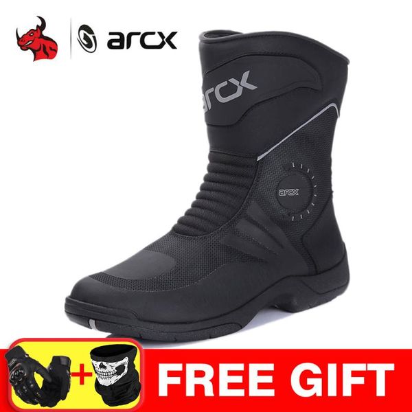 arcx motorcycle boots men motocross boots waterproof botas moto genuine cow leather moto motorcycle shoes black
arcx motorcycle boots men motocross boots waterproof botas moto genuine cow leather moto motorcycle shoes black