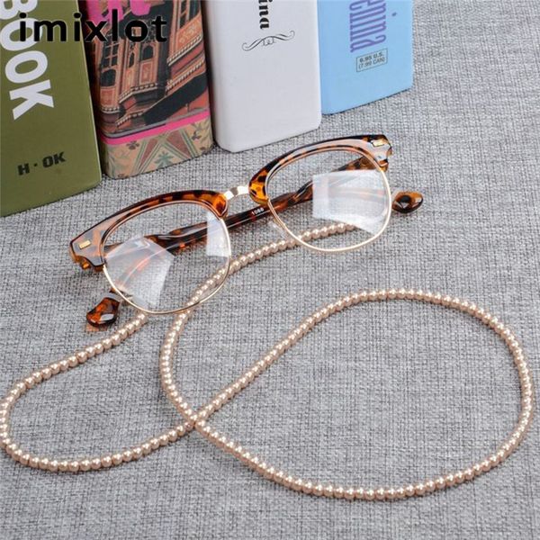 4 colors imitation pearl sunglasses chain neck holding beaded lanyard cord eyeglasses holder rope accessories, Silver
4 colors imitation pearl sunglasses chain neck holding beaded lanyard cord eyeglasses holder rope accessories, Silver