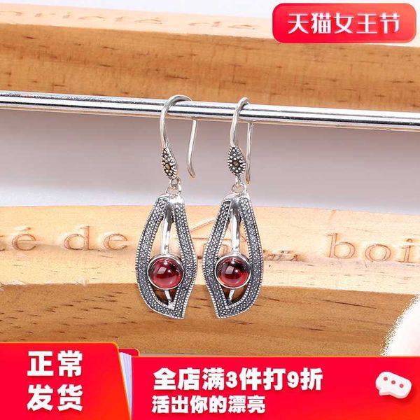 hoop & huggie thai silver earrings 2021 fashion gem retro female temperament long style accessories 925 pure, Golden;silver
hoop & huggie thai silver earrings 2021 fashion gem retro female temperament long style accessories 925 pure, Golden;silver