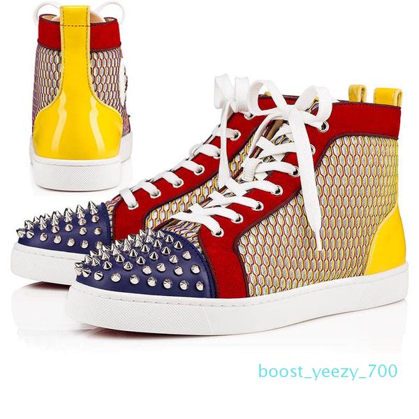 2019 fashion luxury red bottoms sneaker studded spikes men trainers red bottom shoes grey new designer brand flats leather b70, Black
2019 fashion luxury red bottoms sneaker studded spikes men trainers red bottom shoes grey new designer brand flats leather b70, Black