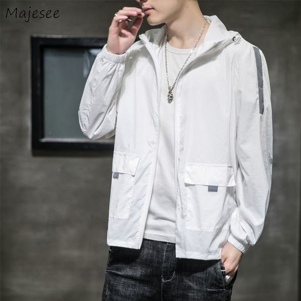 jackets men hooded solid thin summer breathable korean style trendy loose chic coat comfortable oversize all-match casual simple, Black;brown
jackets men hooded solid thin summer breathable korean style trendy loose chic coat comfortable oversize all-match casual simple, Black;brown