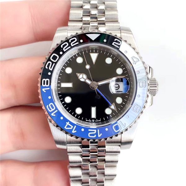 brand luxury watches for men automatic movement 4 pionter work stainless steel president band batman black blue ceramic bezel watch, Slivery;brown
brand luxury watches for men automatic movement 4 pionter work stainless steel president band batman black blue ceramic bezel watch, Slivery;brown