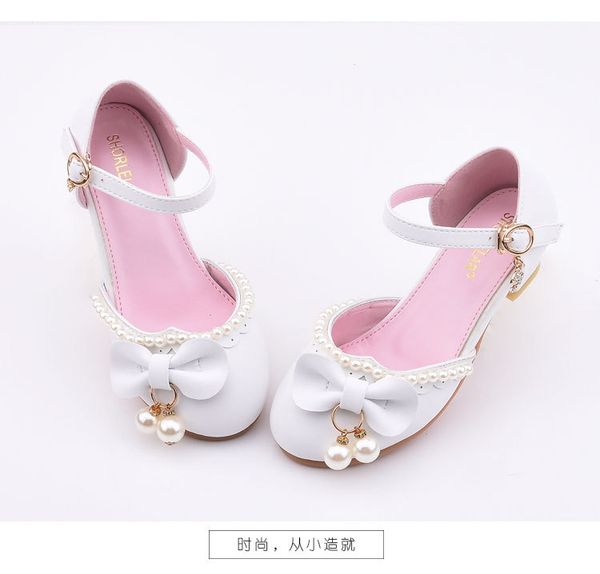 fashion children's kids girls shoes leather princess shoes spring and autumn pearl chain high heels bow little girl, Black;red
fashion children's kids girls shoes leather princess shoes spring and autumn pearl chain high heels bow little girl, Black;red