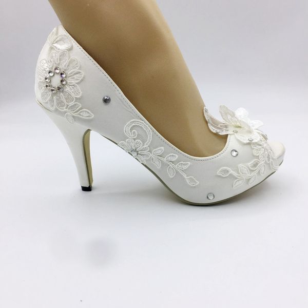 handmade ivory pearl lace wedding shoes butterfly beads 7.5cm heel high heel bridal shoes bridesmaid shoes, Black
handmade ivory pearl lace wedding shoes butterfly beads 7.5cm heel high heel bridal shoes bridesmaid shoes, Black