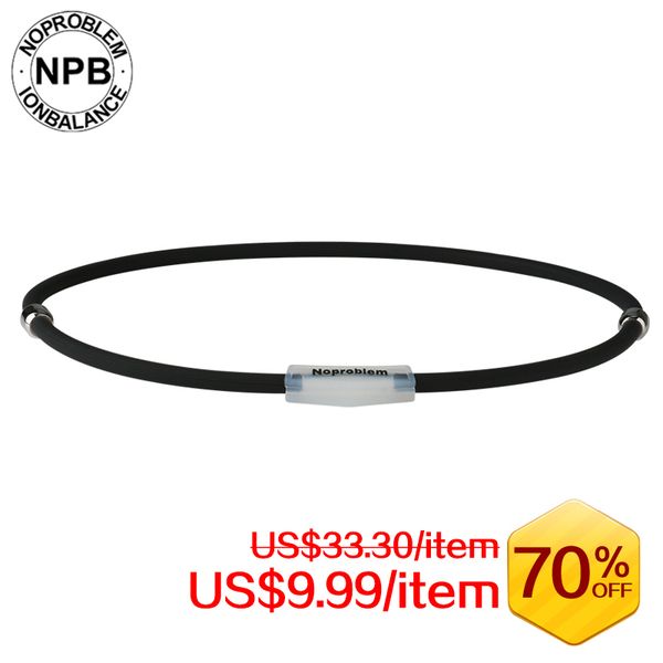 noproblem 046 far infrared bio health power choker sport benifits magnetic ion silicone waterproof necklace, Silver
noproblem 046 far infrared bio health power choker sport benifits magnetic ion silicone waterproof necklace, Silver