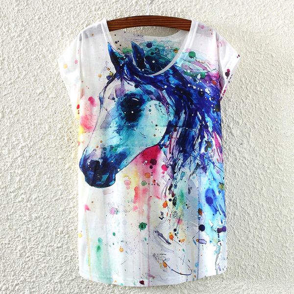 ветер чернила лошадь печататься с короткими рукавами -shirt битой рукав женщин моды ветер чернил лошади печататься с короткими рукавами -shi, White
ветер чернила лошадь печататься с короткими рукавами -shirt битой рукав женщин моды ветер чернил лошади печататься с короткими рукавами -shi, White