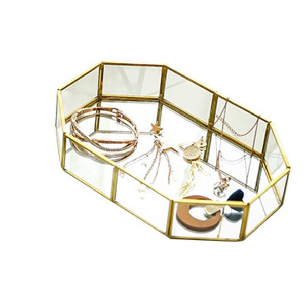 retro brass storage tray golden polygon glass makeup organizer tray dessert snack plate jewelry display stand home kitchen decor
retro brass storage tray golden polygon glass makeup organizer tray dessert snack plate jewelry display stand home kitchen decor