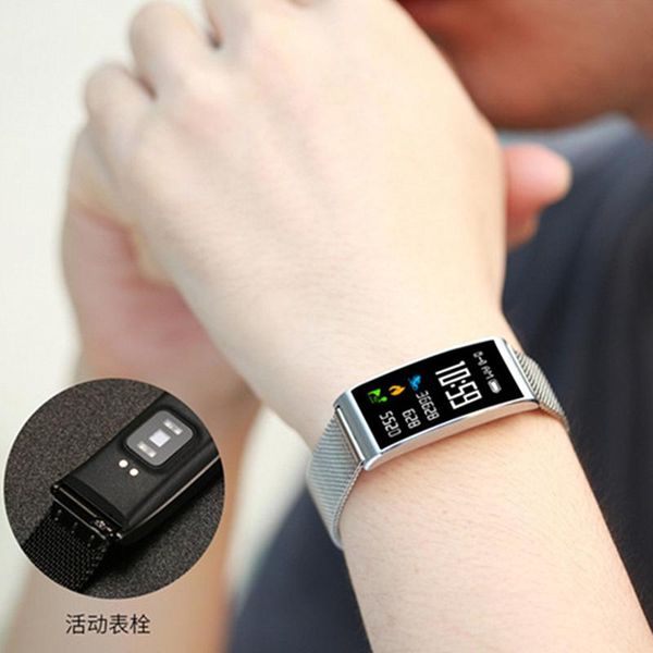 Intelligent port bracelet heart rate heart rate and blood pre ure monitoring watche for men and women
Intelligent port bracelet heart rate heart rate and blood pre ure monitoring watche for men and women