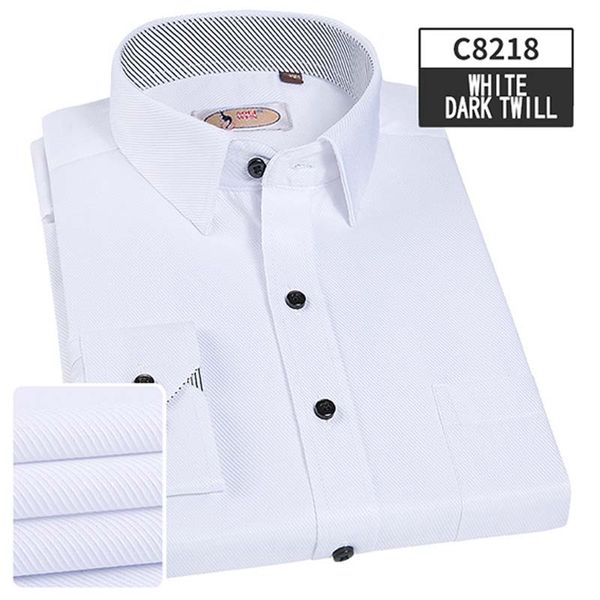brand men twill shirt egular fit long sleeve dress shirts slim fit big size 6xl 7xl solid business dress shirts tooling cotton, White;black
brand men twill shirt egular fit long sleeve dress shirts slim fit big size 6xl 7xl solid business dress shirts tooling cotton, White;black