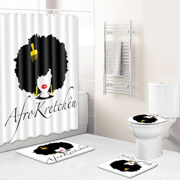 shower curtain 4 piece set 3d print carpet african woman pattern bathroom decor rug bath toilet lid cover non-slip mat/rug
shower curtain 4 piece set 3d print carpet african woman pattern bathroom decor rug bath toilet lid cover non-slip mat/rug