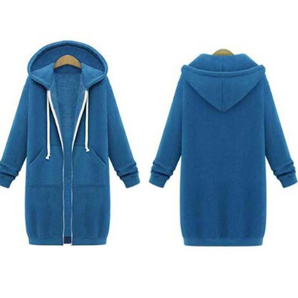 women long coat 2018 autumn winter casual hooded jacket elegant female sweater cardigans feminino coats plus size 4xl 5xl, Black
women long coat 2018 autumn winter casual hooded jacket elegant female sweater cardigans feminino coats plus size 4xl 5xl, Black