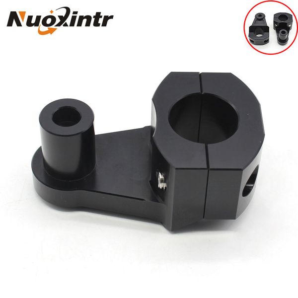 new black universal anodized 2 inch pivoting for 7/8 22mm/28mm clamp 
new black universal anodized 2 inch pivoting for 7/8 22mm/28mm clamp