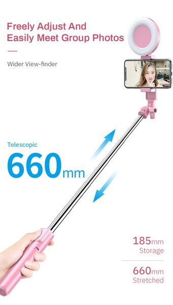 новый беспроводной bluetooth selfie stick штатив led ring light складной ручной монопод затвор пульт дистанционного штатива для iphone 11 hu
новый беспроводной bluetooth selfie stick штатив led ring light складной ручной монопод затвор пульт дистанционного штатива для iphone 11 hu