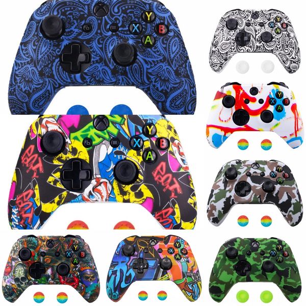 ghrok новый 18 цветов для контроллера xbox один силиконовый чехол s + аналоговый стик ручка крышка для x коробка один джойстик 1 х кожи
ghrok новый 18 цветов для контроллера xbox один силиконовый чехол s + аналоговый стик ручка крышка для x коробка один джойстик 1 х кожи