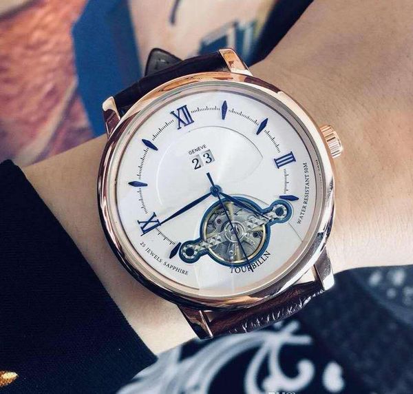 luxury mens watches automatic mechanical watch hollow p0929 designer men wristwatches cow leather strap montre de luxe, Slivery;brown
luxury mens watches automatic mechanical watch hollow p0929 designer men wristwatches cow leather strap montre de luxe, Slivery;brown