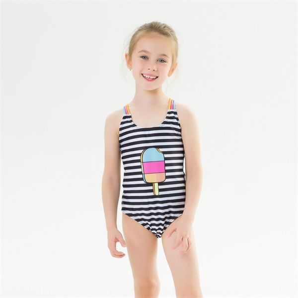 1h4r8 2020 girls' swimwear striped one-piece ice cream quick dry stretch holiday spring swimming ice cream swimsuit swimsuit children&#, White;black
1h4r8 2020 girls' swimwear striped one-piece ice cream quick dry stretch holiday spring swimming ice cream swimsuit swimsuit children&#, White;black