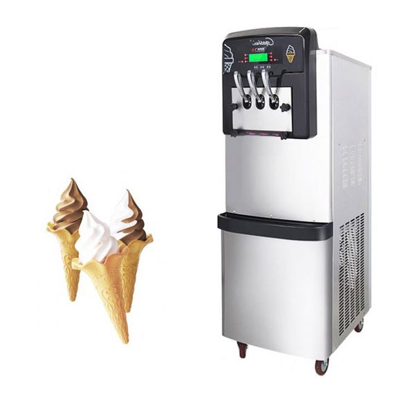 DHgate 36-42L / H Frozen Yogurt Ice Cream Machine with LCD Display Commercial Vertical Soft Ice Cream Machine listed by DHgate