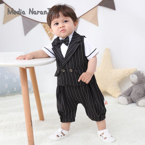 summer children's gift clothing boy's romper gentleman short-sleeved one-piece romper + vest two piece suit, Blue
summer children's gift clothing boy's romper gentleman short-sleeved one-piece romper + vest two piece suit, Blue
