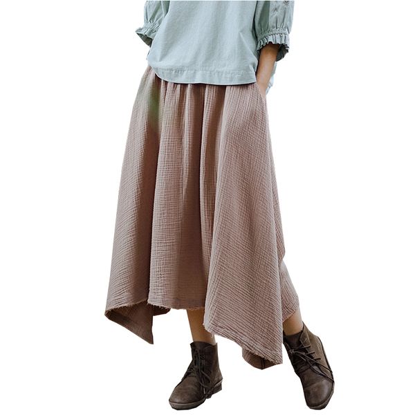 spring summer long skirt a line irregular hem midi skirt elastic high waist vintage red green khaki casual big size skirts women, Black
spring summer long skirt a line irregular hem midi skirt elastic high waist vintage red green khaki casual big size skirts women, Black