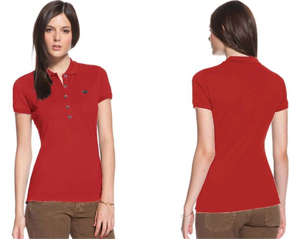 womens polo shirt lapel five buttons woman short-sleeved polo femme solid embroidery crocodile polos shirt summer clothes camiseta 20ss, White
womens polo shirt lapel five buttons woman short-sleeved polo femme solid embroidery crocodile polos shirt summer clothes camiseta 20ss, White